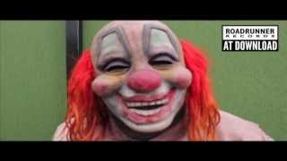 Slipknots Clown Interviewed At Download Festival 2013 [upl. by Candice]