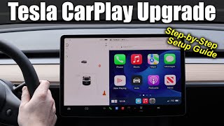 CarlinKit T2C Review  Apple CarPlay on Tesla is a Game Changer [upl. by Ardnalak]