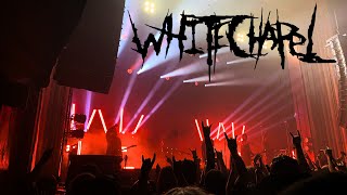 Whitechapel  The Saw Is The Law  Live at Mtelus Montreal September 2024 [upl. by Doralin]