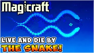 Making A Ridiculous Amount of Snakes with Lasers  Magicraft [upl. by Moskow]