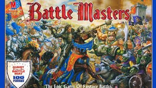 Ep 68 Battle Masters Board Game Review Milton Bradley 1992  How To Play [upl. by Akeinahs]