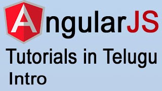 Angular Tutorials in Telugu  AngularJS Intro [upl. by Lorrimer]