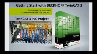 BK01 Getting Started with BECKHOFF TwinCAT 3  How to Set Up PLC Project Variables and Program [upl. by Edas743]