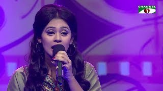 Tumi Amar Emoni Ekjon  Tinni  Shera Kontho 2017  SMS Round  Season 06  Channel i TV [upl. by Frankhouse]