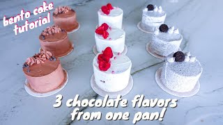 Lunch Box Cake Tutorial  Oreo Mini Cake Recipe [upl. by Adnohrahs190]