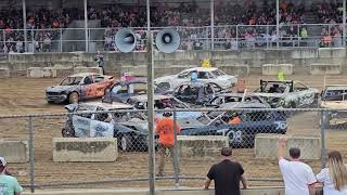 Pinckneyville IL Demo Derby April 27th 2024 mini cars [upl. by Ziladnerb619]