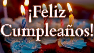 Feliz Cumpleaños Cristiano con letra [upl. by Fonville]