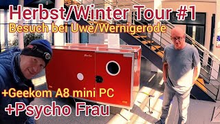 Größtes Deutschland Abenteuer startetHerbstWinter Tour1Geekom A8 mini PC [upl. by Irollam]