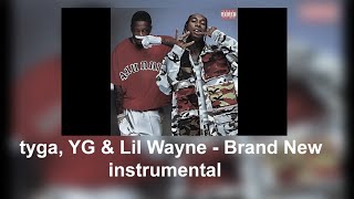 Tyga YG Lil Wayne Brand New Instrumental [upl. by Kimbell461]