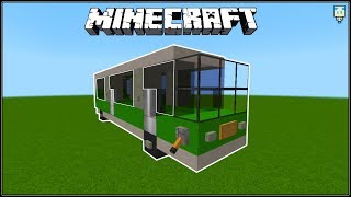 Minecraft tuto  Comment faire un bus [upl. by Korenblat590]