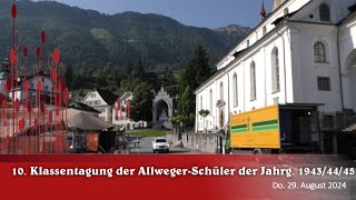 Das 10 Klassentreffen der ehemaligen Schüler vom Allweg in Ennetmoos Kt Nidwalden 29 08 2024 [upl. by Isolde336]