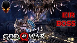 GOD OF WAR EIR Valkyrie  BOSS Battre  Vaincre amp Chambre Cachée dOdin [upl. by Krefetz]