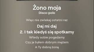 Żono moja discopolo [upl. by Lane]