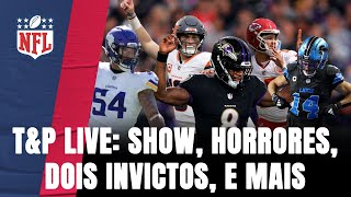 TampP NFL LIVE IMPRESSÕES CERTEZAS E DÚVIDAS DEPOIS DA SEMANA 4 [upl. by Anairo]