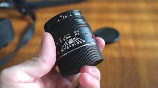 The Leica 50 Summicron Lens Overview [upl. by Atsugua]