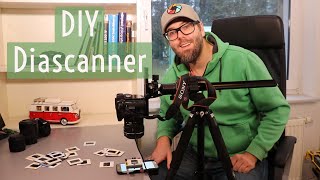 DIY Diascanner Mit Smartphone Digitalkamera und Lego Dias abfotografieren [upl. by Notniw]