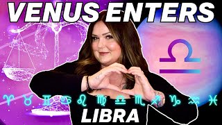 Venus Enters Libra 2023  All 12 Signs [upl. by Aleck362]