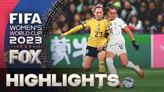 Sweden vs United States Highlights  2023 FIFA Womens World Cup  Round of 16 [upl. by Eveiveneg]