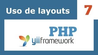 Yii Framework PHP  7 Uso de Layouts [upl. by Yrellav531]