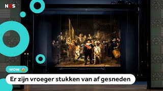 Schilderij de Nachtwacht na 300 jaar weer compleet [upl. by Geri343]