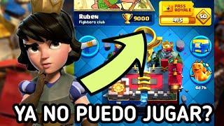 QUE PASA CUANDO LLEGAS A LAS 9000 COPAS EN CLASH ROYALE [upl. by Feinberg]