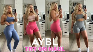 Try on AYBL Haul amp Review  New favourite activewear sets amp summer sale 🛍️🤩 plus aybl discount code [upl. by Cleavland767]