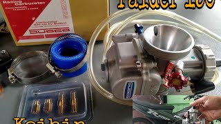 INSTALLING 28MM KEIHIN THAILAND CARBURETOR ROUND RAIDER 150 [upl. by Ueihttam]