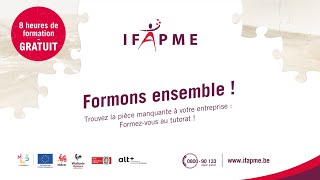 Formezvous au tutorat avec lIFAPME [upl. by Retlaw]