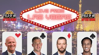 LIVE FROM LAS VEGAS FULL PREVIEW of the second round of the NCAA TOURNAMENT  FIELD OF 68 [upl. by Cacilie]