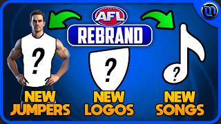 Rebranding the AFL  Adelaide Geelong Brisbane [upl. by Claud]