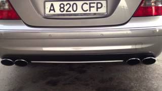 Mercedes E550 E500 Exhaust sound [upl. by Cagle105]