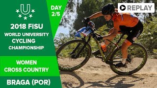 Cycling  Women Cross Country  2018 FISU World University Championship  Day 2 [upl. by Rodmur]