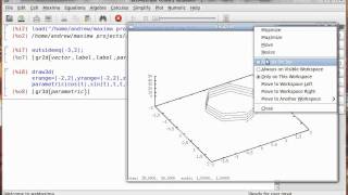 Maxima CAS 6 The Draw plugin [upl. by Claman]