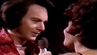 Shirley Bassey amp Neil Diamond  Play Me  Diamond  Sweet Caroline  Longfellow Serenade 1974 TV [upl. by Suoiluj]