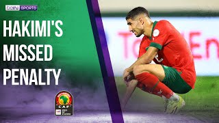 Hakimis penalty miss leads to Moroccos shock AFCON exit [upl. by Preuss]