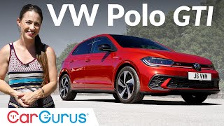 2022 Volkswagen Polo GTI Review [upl. by Isolt273]