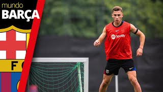 ENTRENAMIENTO FC BARCELONA ¡Fermín está de vuelta El Barça ya prepara el duelo ante el Sevilla [upl. by Einnaf]