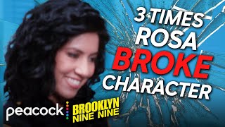 The 99 Breaking Character Rosa Diaz edition  Brooklyn NineNine [upl. by Langham]