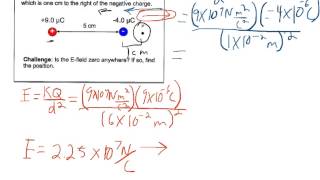 electric field magnitude and direction [upl. by Goebel]