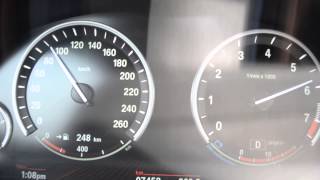 BMW 740 li acceleration [upl. by Nnairek141]