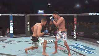 Anthony Pettis NASTY SHOWTIME KO rage quit [upl. by Howard]