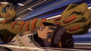 JJBA Golden Wind  Oasis  Animation Highlights [upl. by Attirehs]