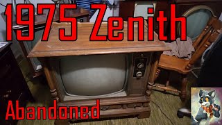 1976 Zenith Vintage Chromacolor II Console Television Repair PT 1 of [upl. by Siraval]