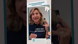 Ascesso parodontale ascesso gengivale come si cura dentista dentistry bustoarsizio [upl. by Kurt]