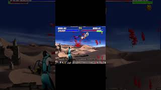 Cyrax Subzero 2 Player Combo umk3 retrogaming retro gaming gamingvideos combo mortalkombat [upl. by Nasya]