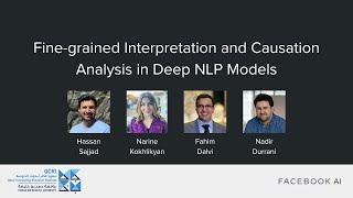 NAACL 2021 Tutorial Finegrained Interpretation and Causation Analysis in Deep NLP Models [upl. by Dolley]