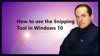 How to use the Snipping Tool in Windows 10 [upl. by Deedahs]