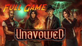 Unavowed  Complete Gameplay Walkthrough  Full Game  No Commentary [upl. by Llenna507]