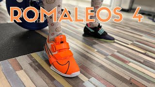 NIKE ROMALEOS 4 vs REEBOK LEGACY ✦ TEST ✦ HEXXEE Socks ✦ 4K [upl. by Yeldarb]