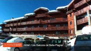 BELLE PLAGNE HOTEL LES BALCONS [upl. by Hluchy]